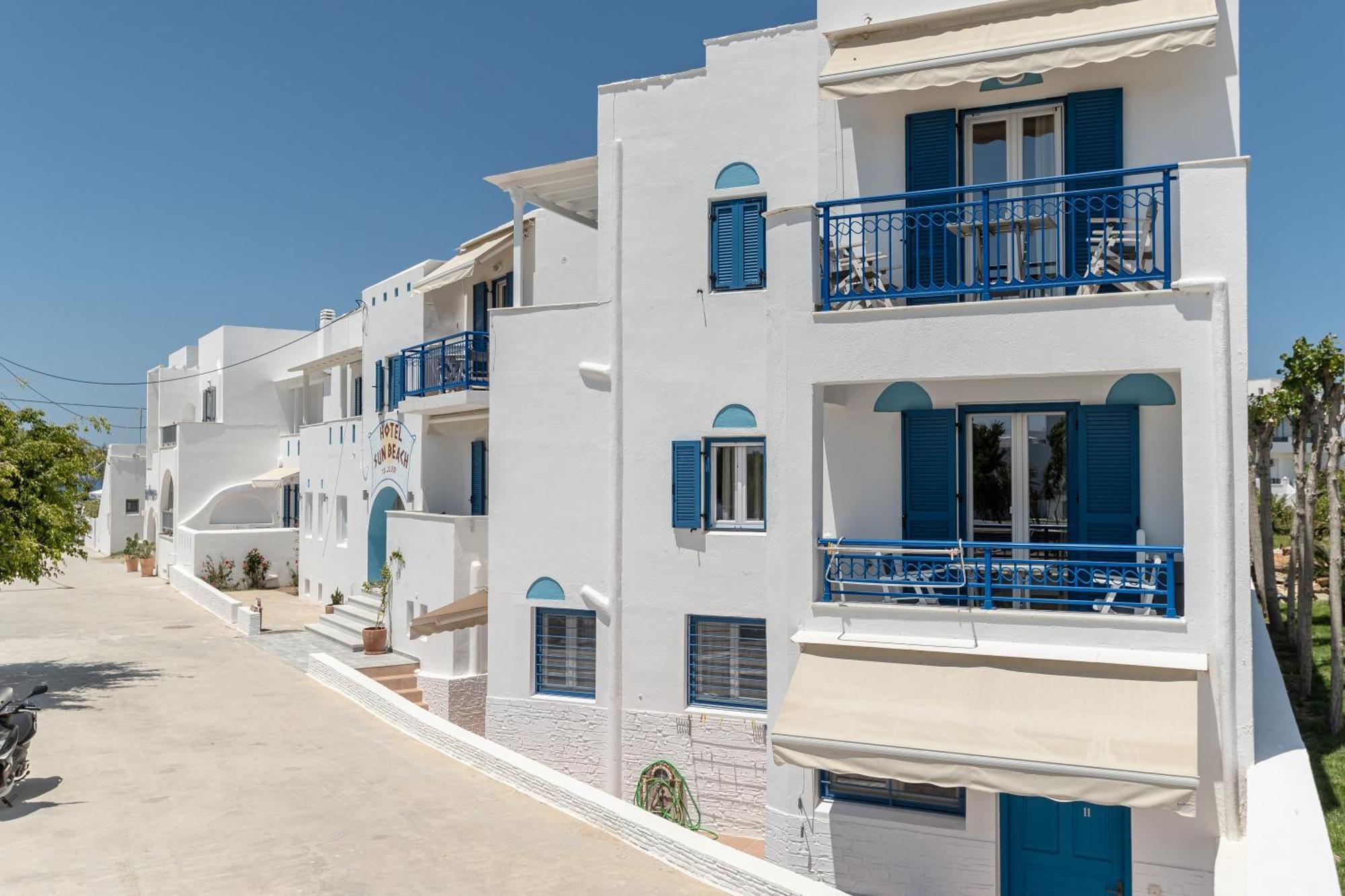 Sun Beach Hotel Naxos City Buitenkant foto