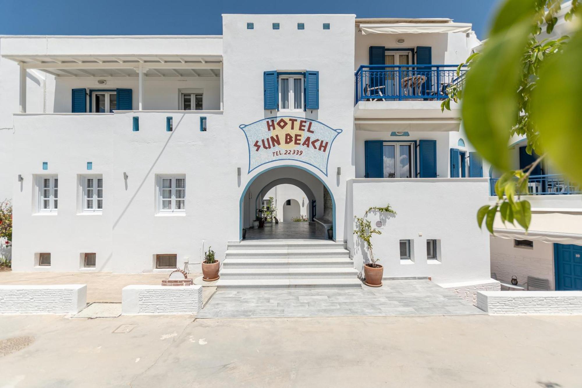 Sun Beach Hotel Naxos City Buitenkant foto